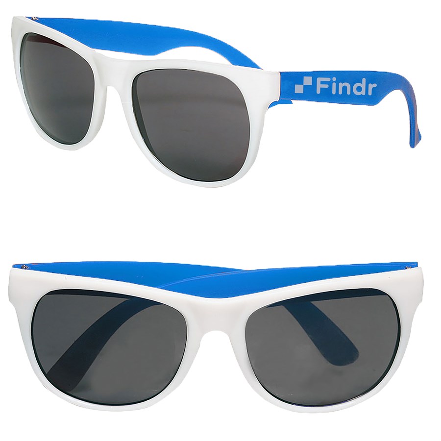 Two-Tone Stylish Plastic Sunglasses 23