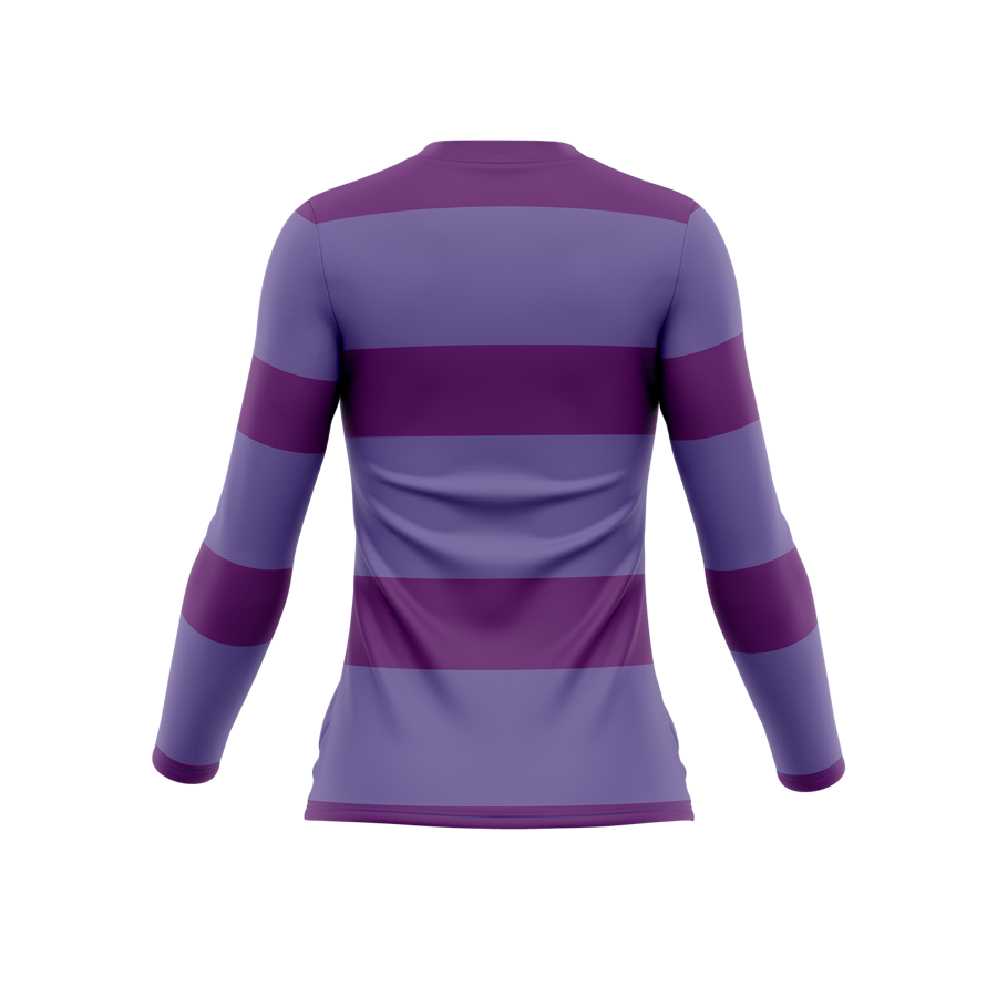 Women's Sublimation 125G Waffle Grid Long Sleeve T-Shirt 4