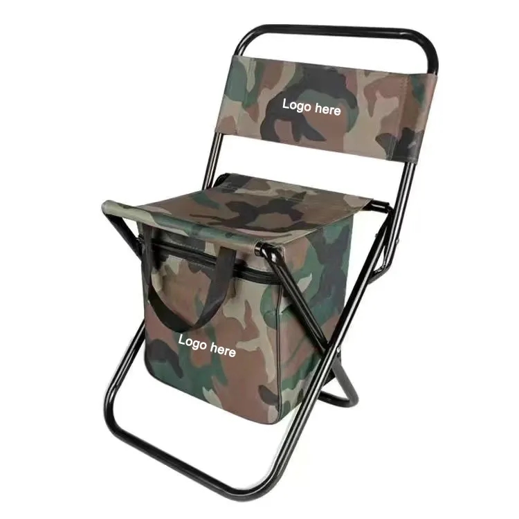 Foldable Camping Chair With Cooling Bag 5