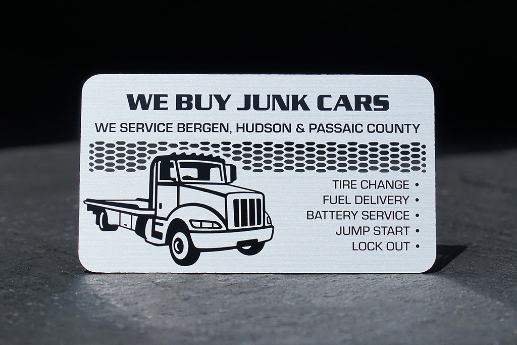 Aluminum Business Cards 9