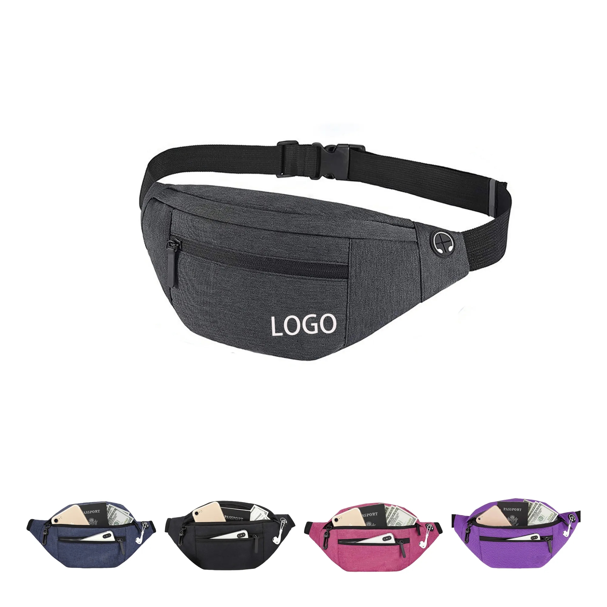 Casual Shoulder Package Sports Waist Bag Travel Packs
