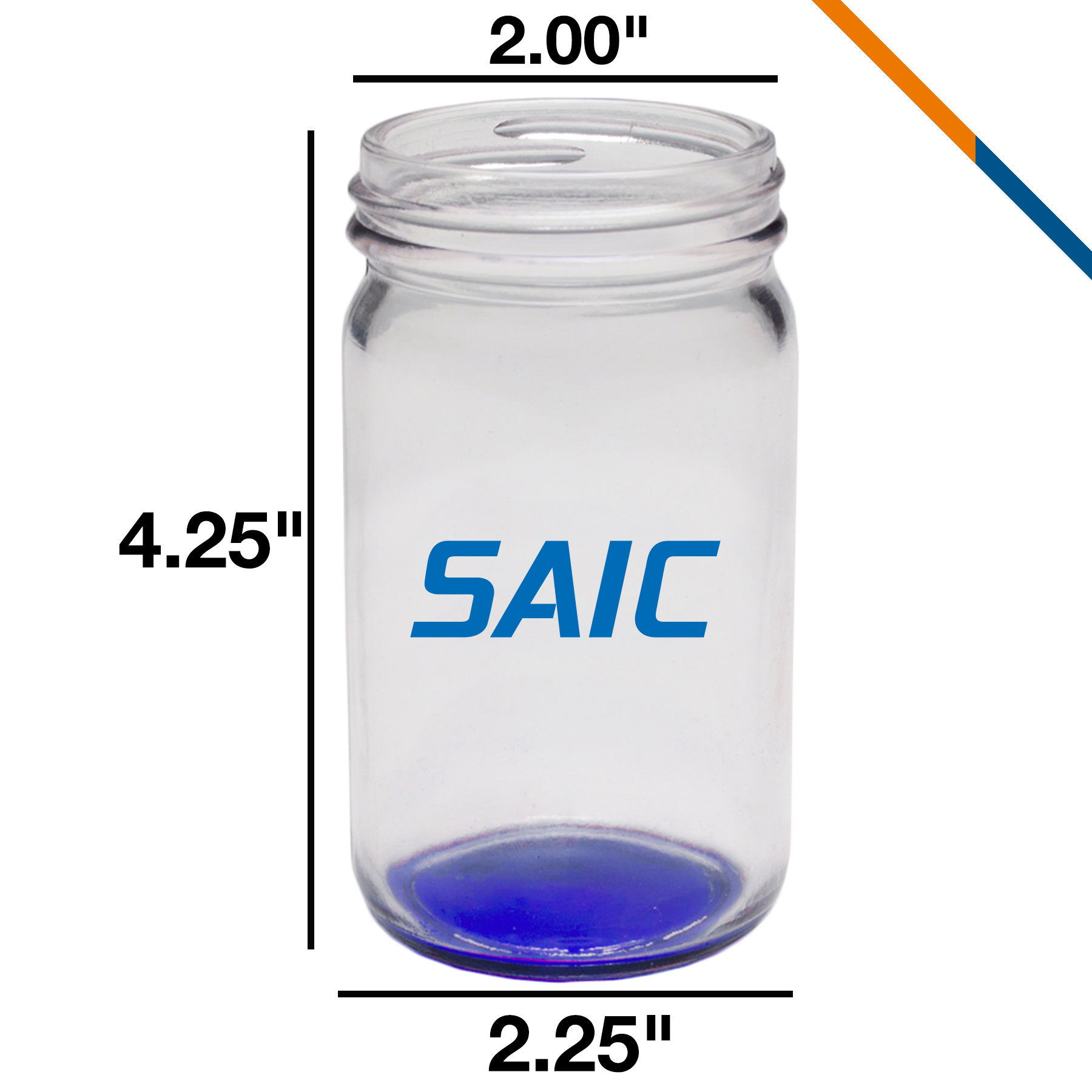 Pulacy Mini Mason Jars - 8 OZ. 10