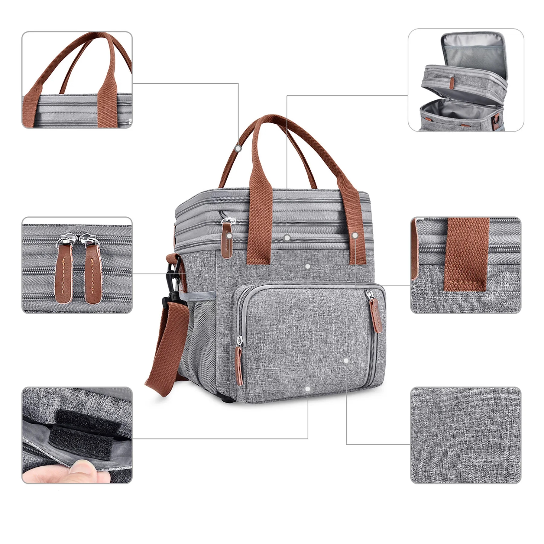 Dual Insulated Cooler Bag 4