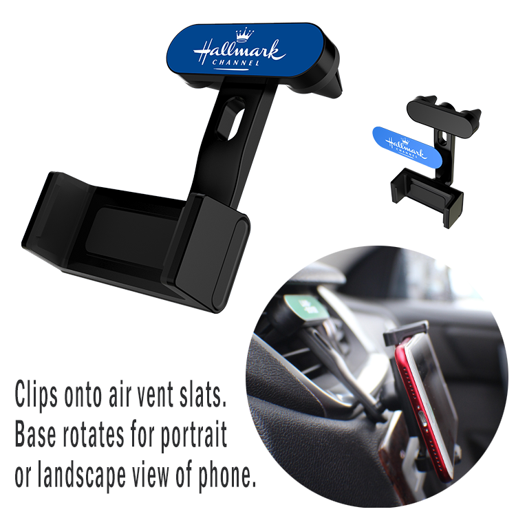 Air Vent Cell Phone Holder - Black 2