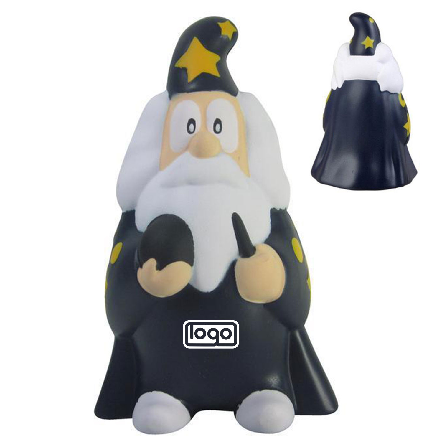 PU Foam Wizard Stress Reliever Toys 4