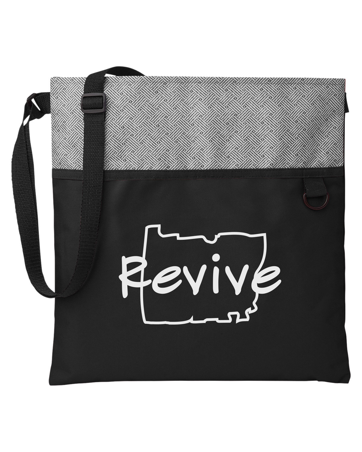 Patchwork Eco Friendly Crossbody Tote Bag 1