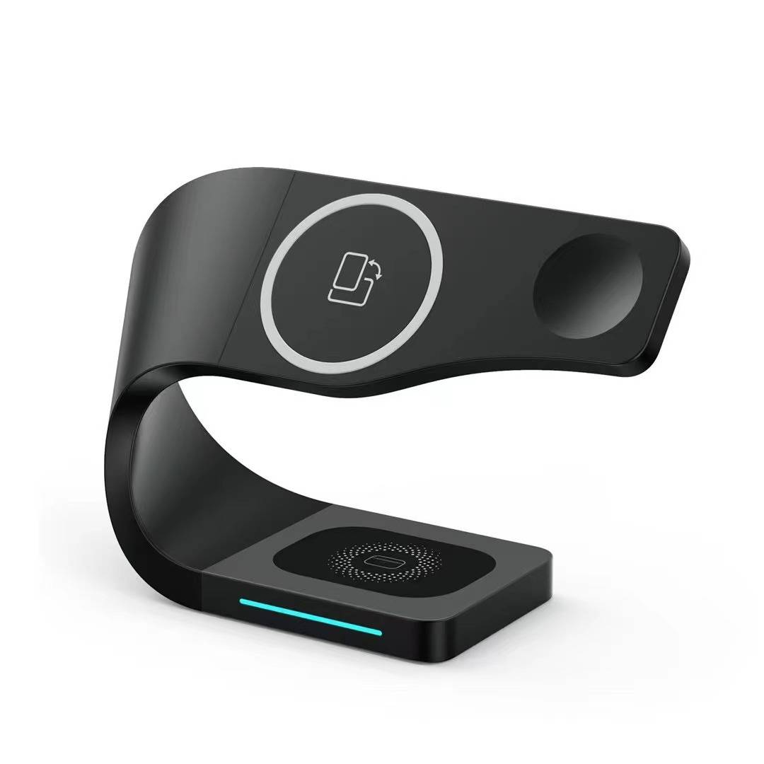 3-in-1 magnetic wireless mobile phone charger 4