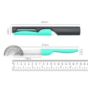 2 In 1 Fruits And Vegetable Peeler With Folded Knife 10