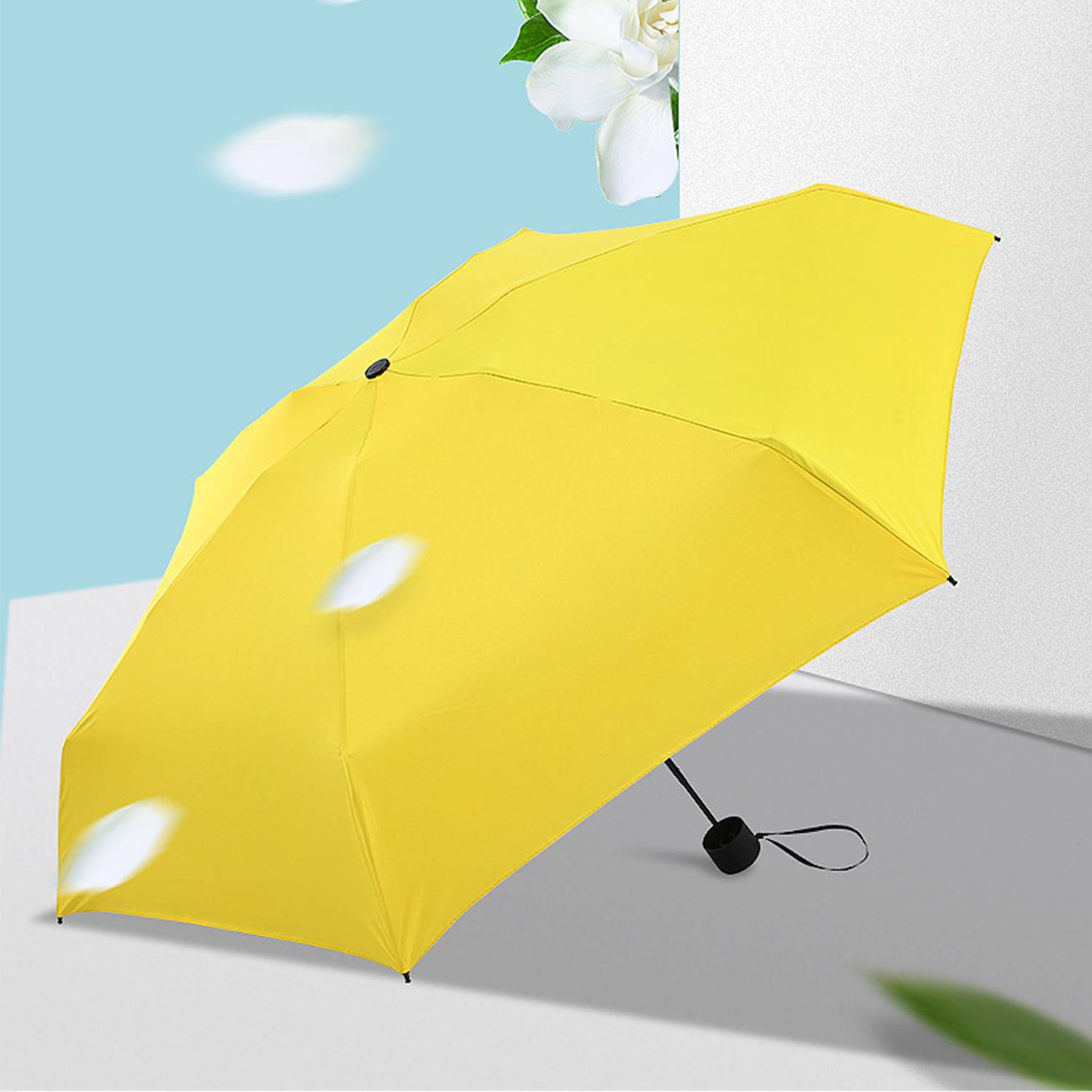 Manual Five-Fold Compact Sunscreen Shade Pocket Umbrella 4