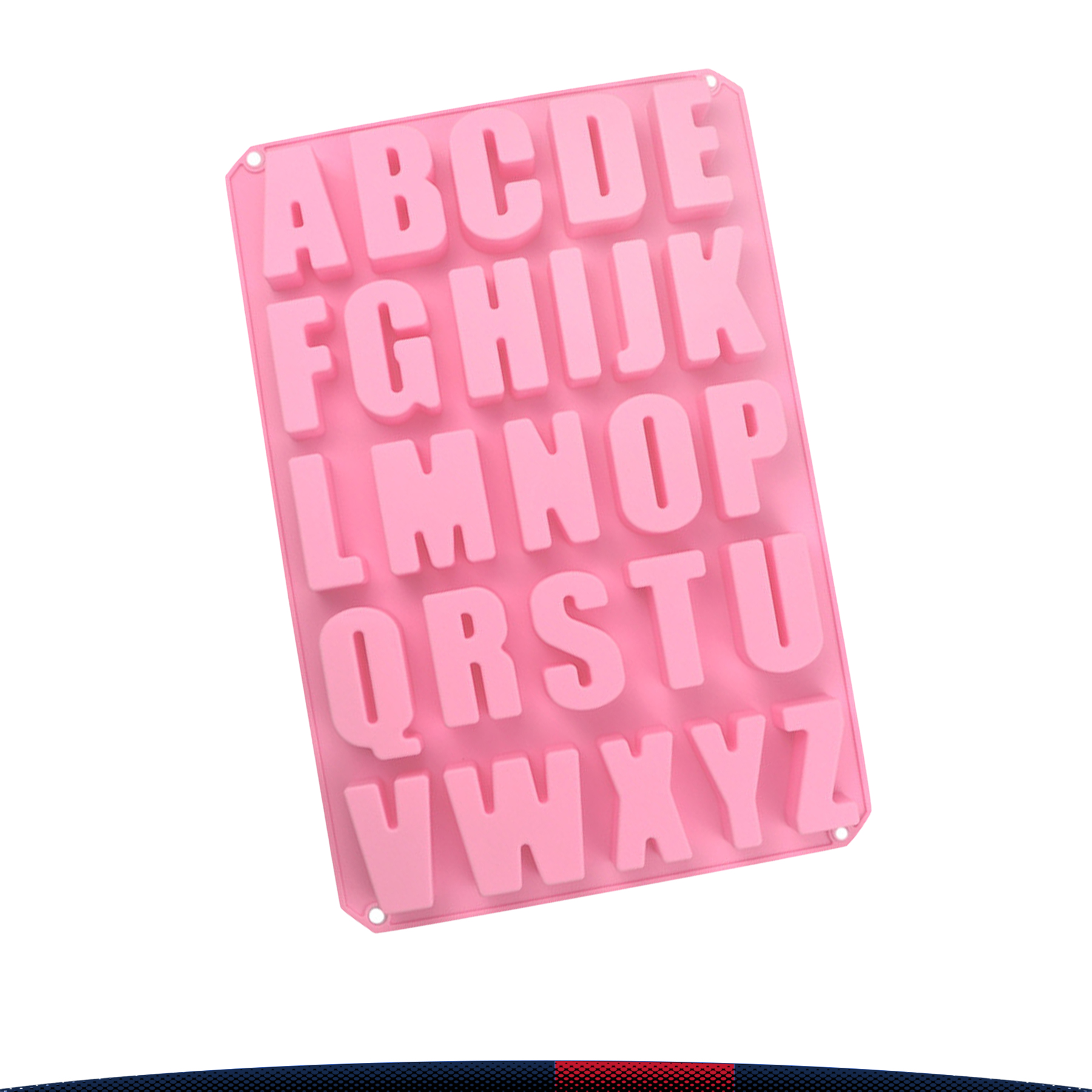 Silicone Capital Letters Ice Tray 6