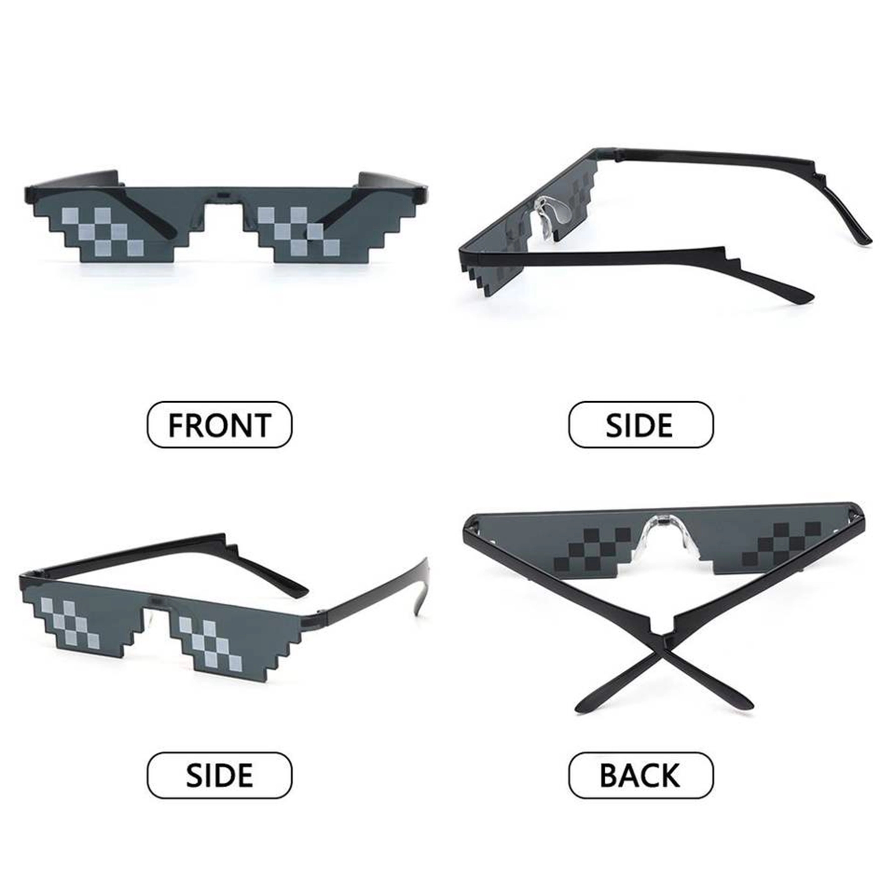 Narrow Pixel Sunglasses 3