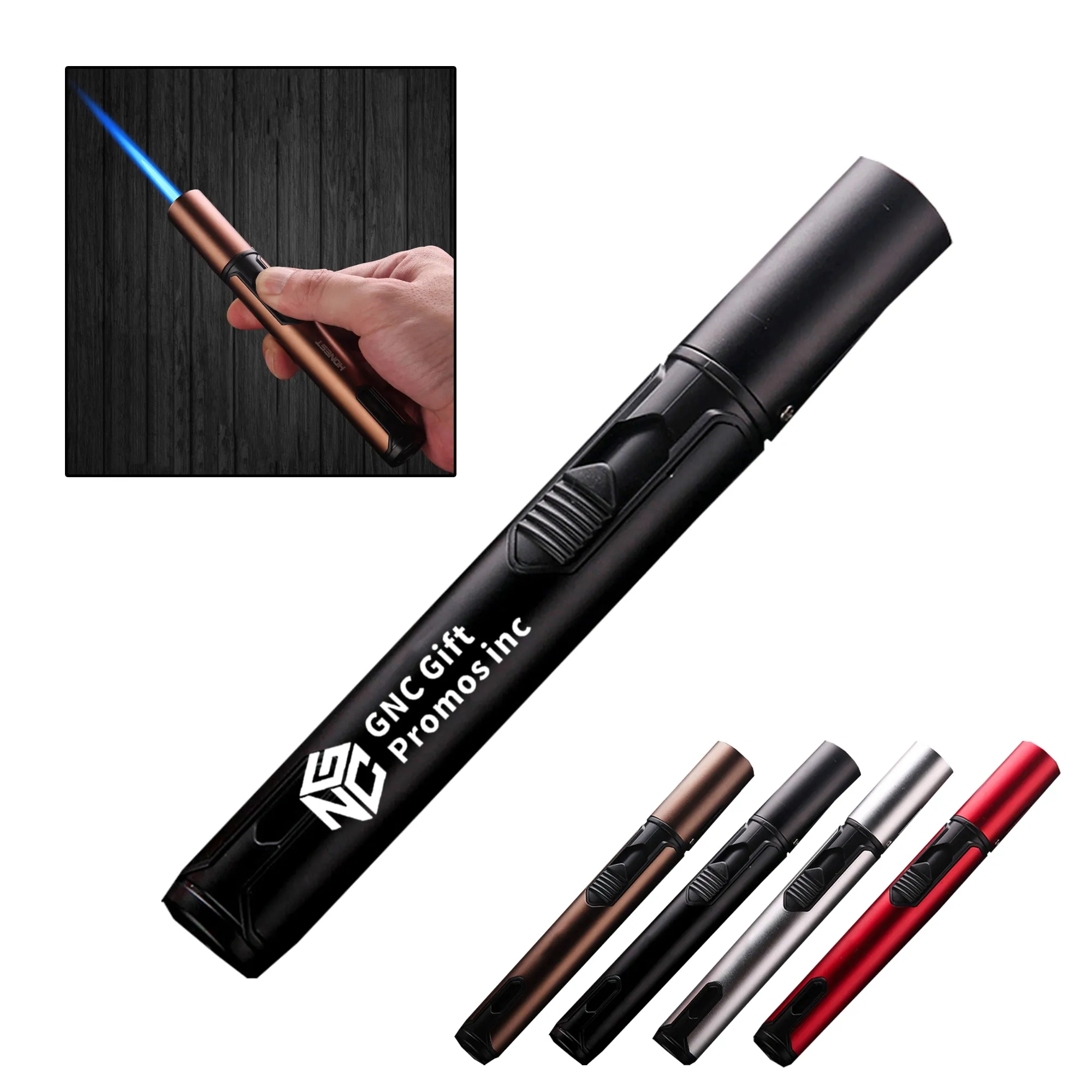 Flame Lighter Windproof Outdoor Direct 6" x 0.82" x 0.72" 4