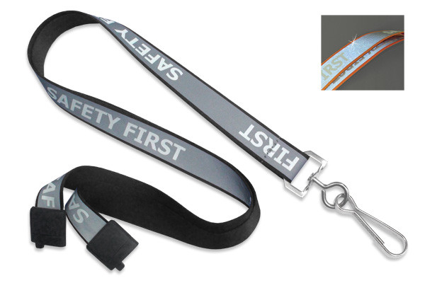 5/8" Safety Breakaway Lanyard (Black) 1