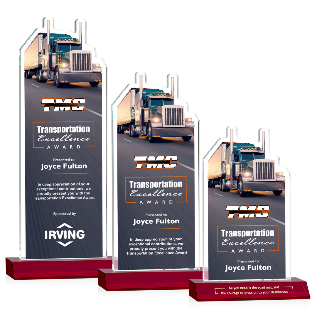 Longhaul VividPrint™ Award - Red