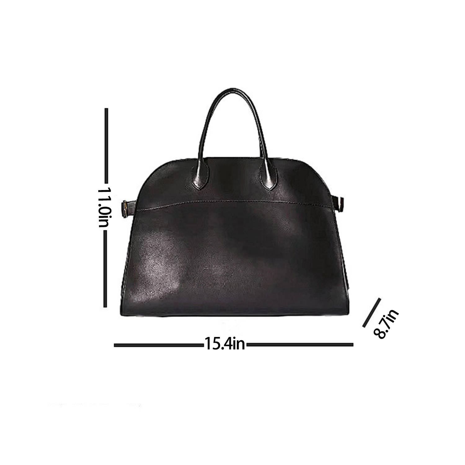 Large capacity waterproof leather handbag 6