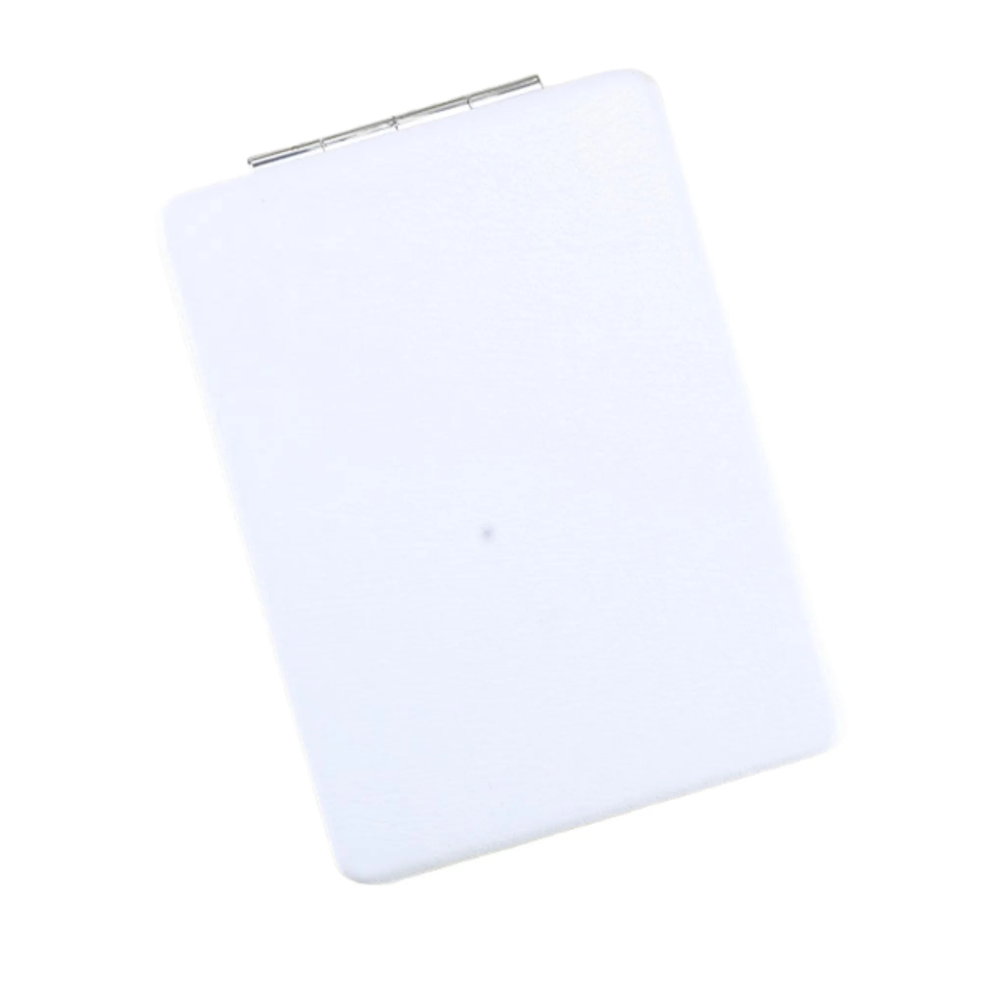 PU Leather Portable Folding Double-Sided Makeup Mirror 1