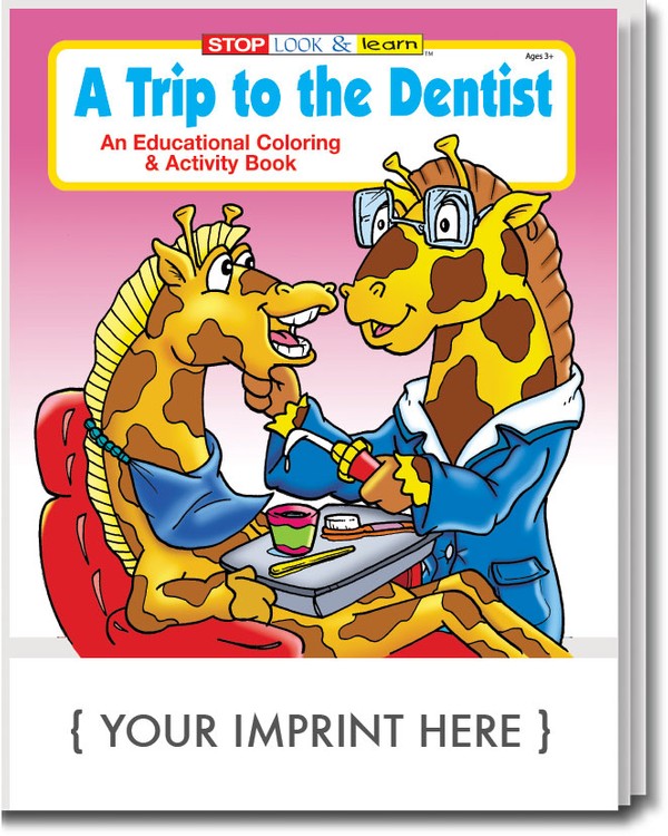 COLORING BOOK - A Trip to the Dentist Coloring & Activity Book 5
