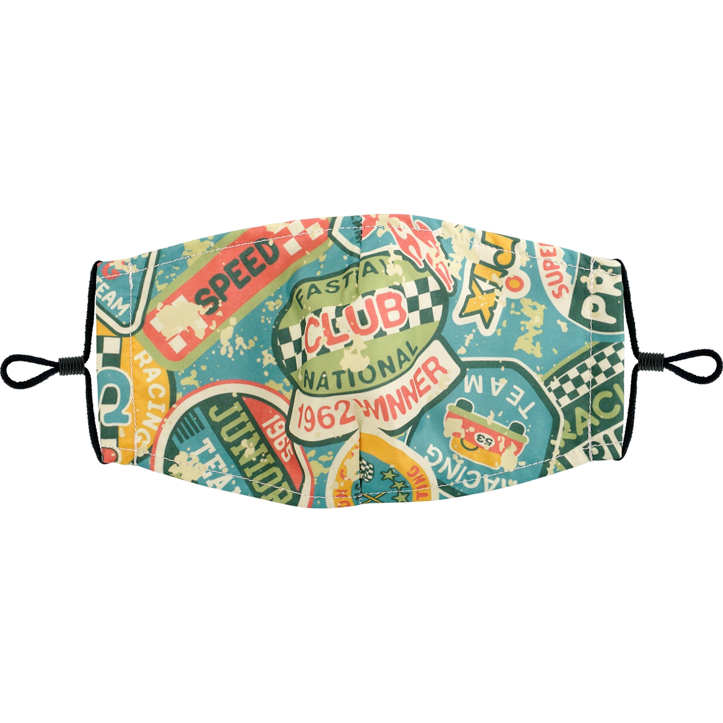 Smooth Full Color Fabric Face Mask 4