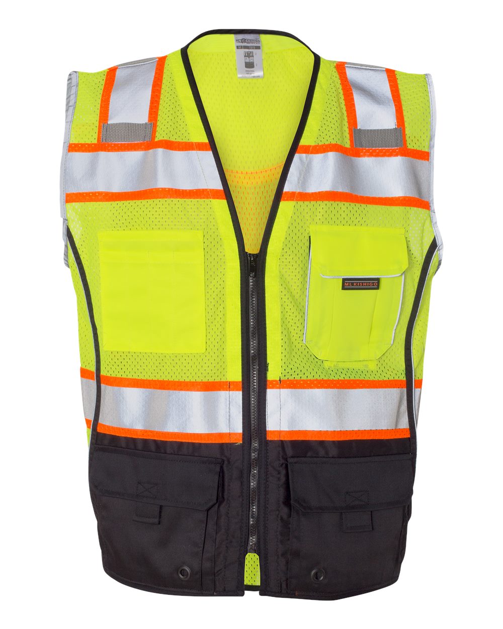 Unisex Premium Black Series® Black Bottom Class 2 Vest - 1515-1516 6