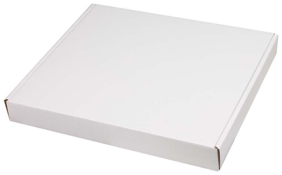 19" x 16 1/2" x 2 3/8" - B-Flute Outside Tuck Box 1