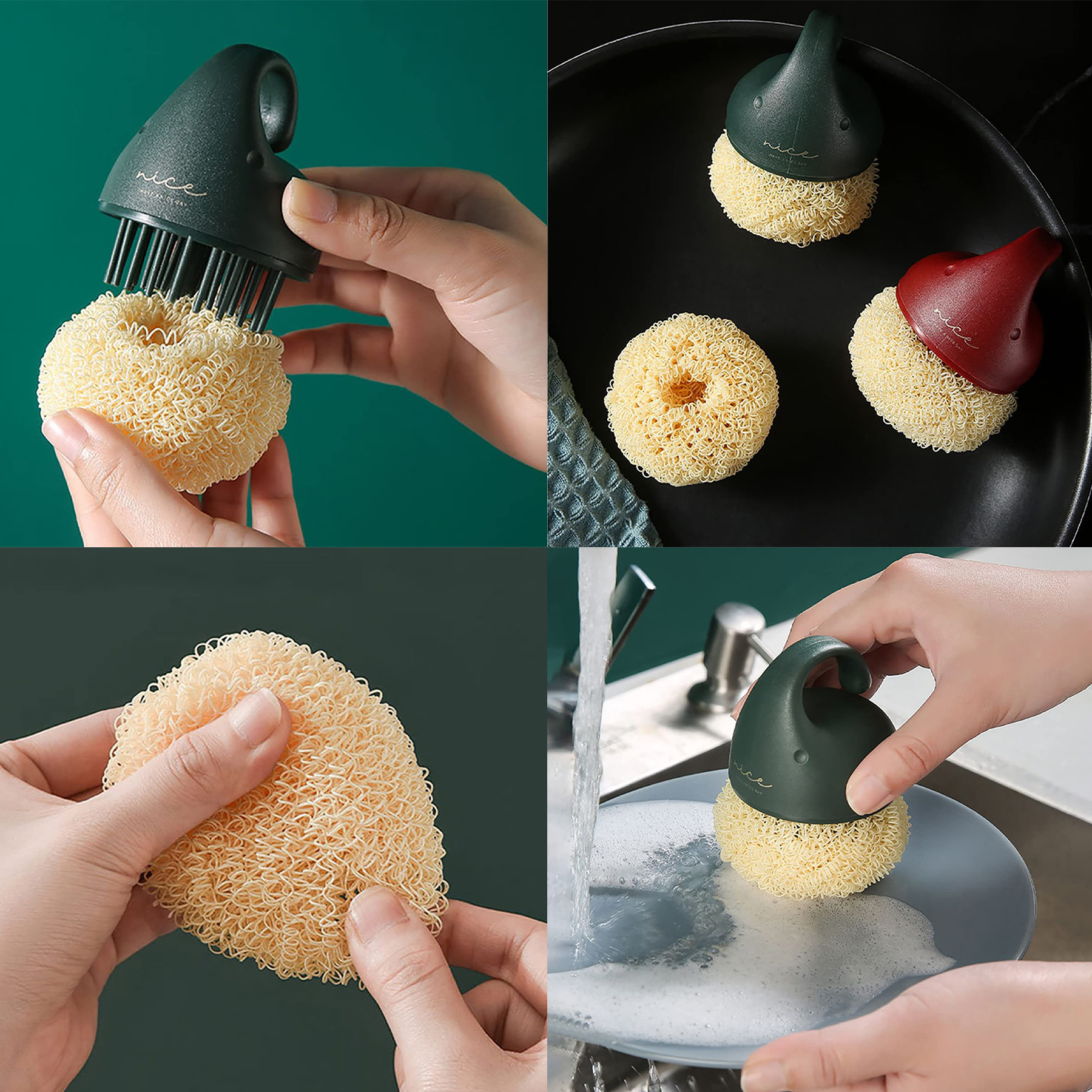 Dish Brush with Handle 2