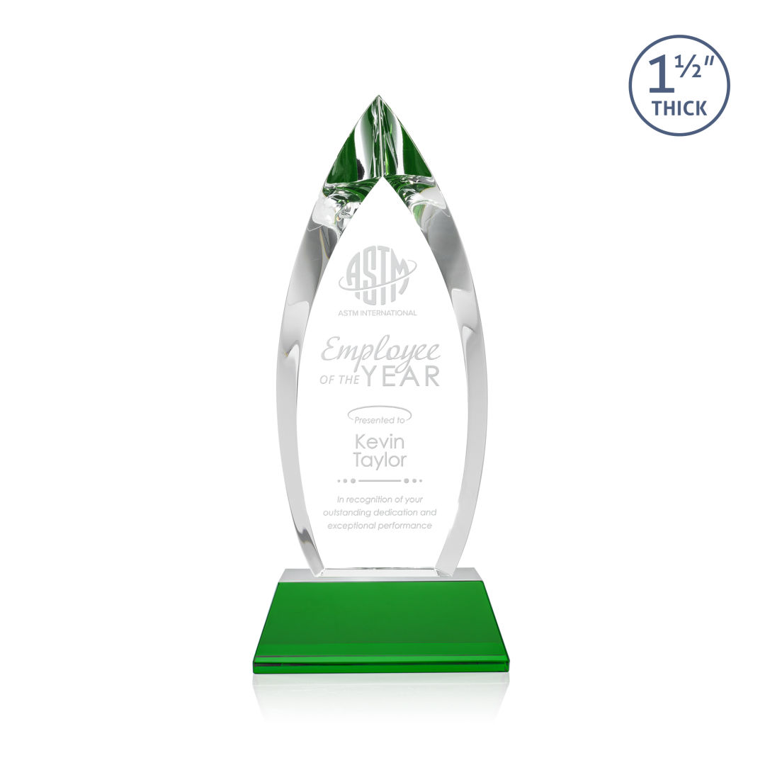 Fortier Award on Entwhistle Base - Green 6