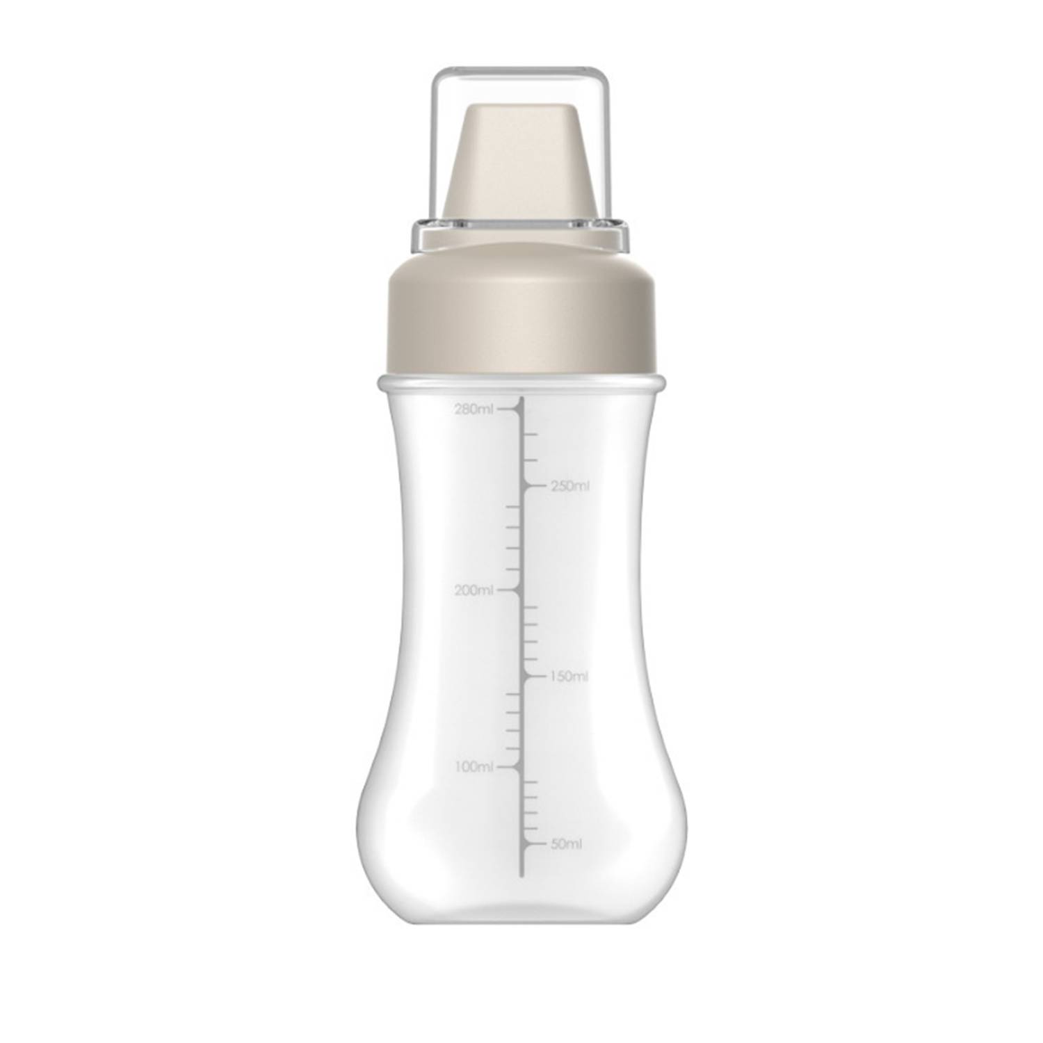 Plastic 5-Hole Squeeze Sauce Bottle with Dust Cap Kitchen 3