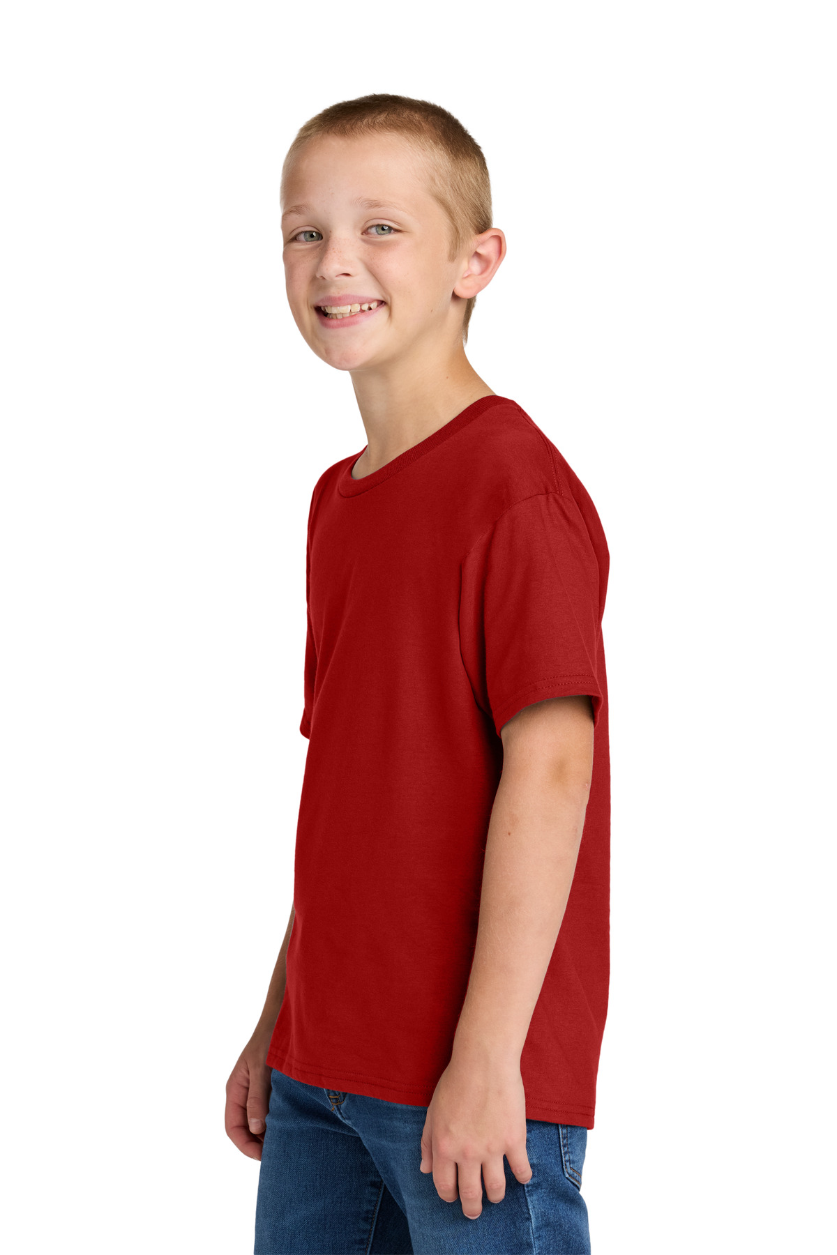 Jerzees Ultimate Youth Ring Spun T-Shirt IC46B 44