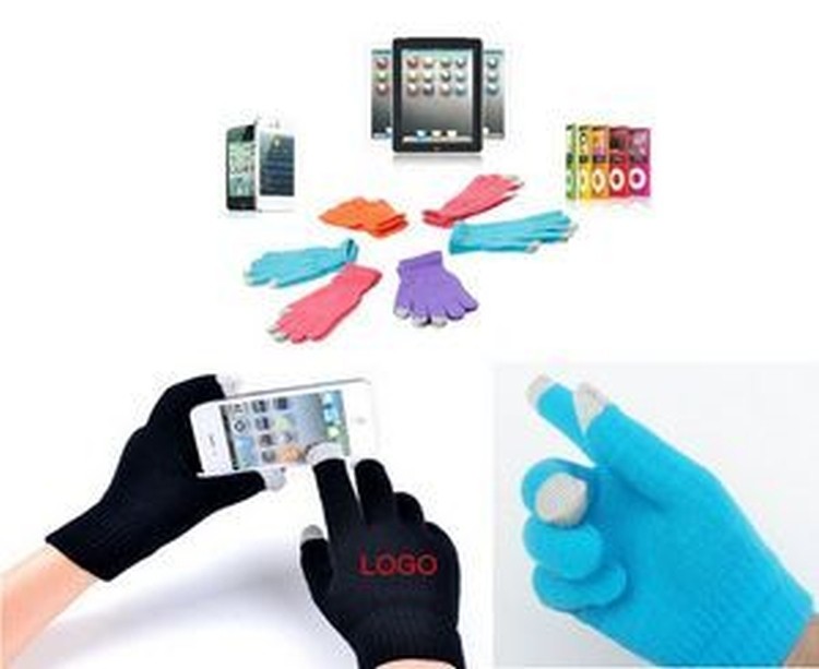 Unisex Touch Screen Wool Gloves for Electronic Devices (11"x4 3/4") 2
