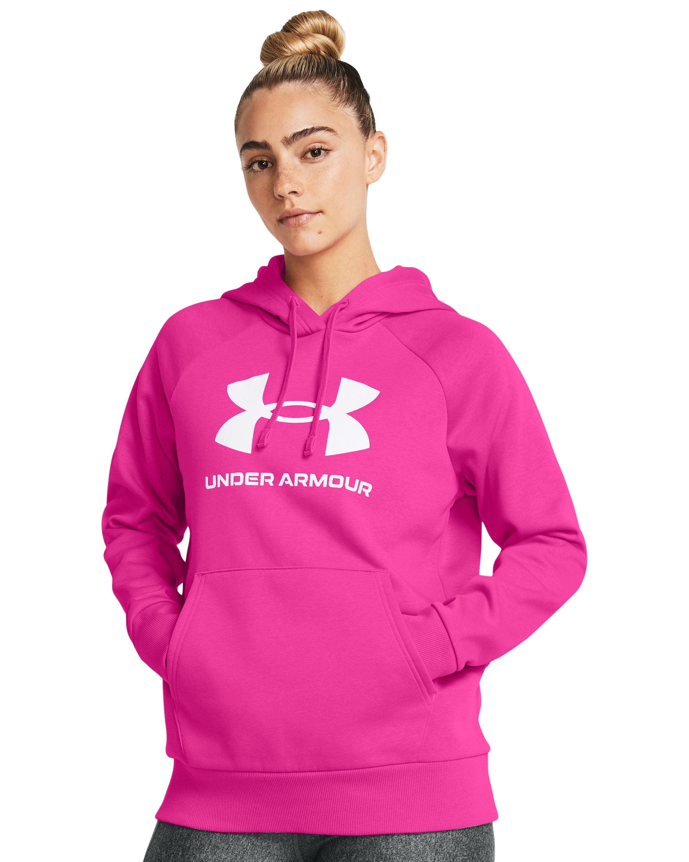 UA Rival Fleece Big Logo Women's Hoodie 11