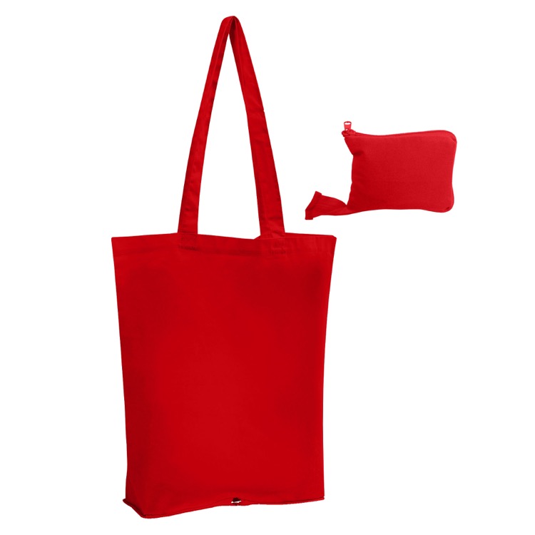 Foldable Calico Bag, custom tote bag with logo imprint 3