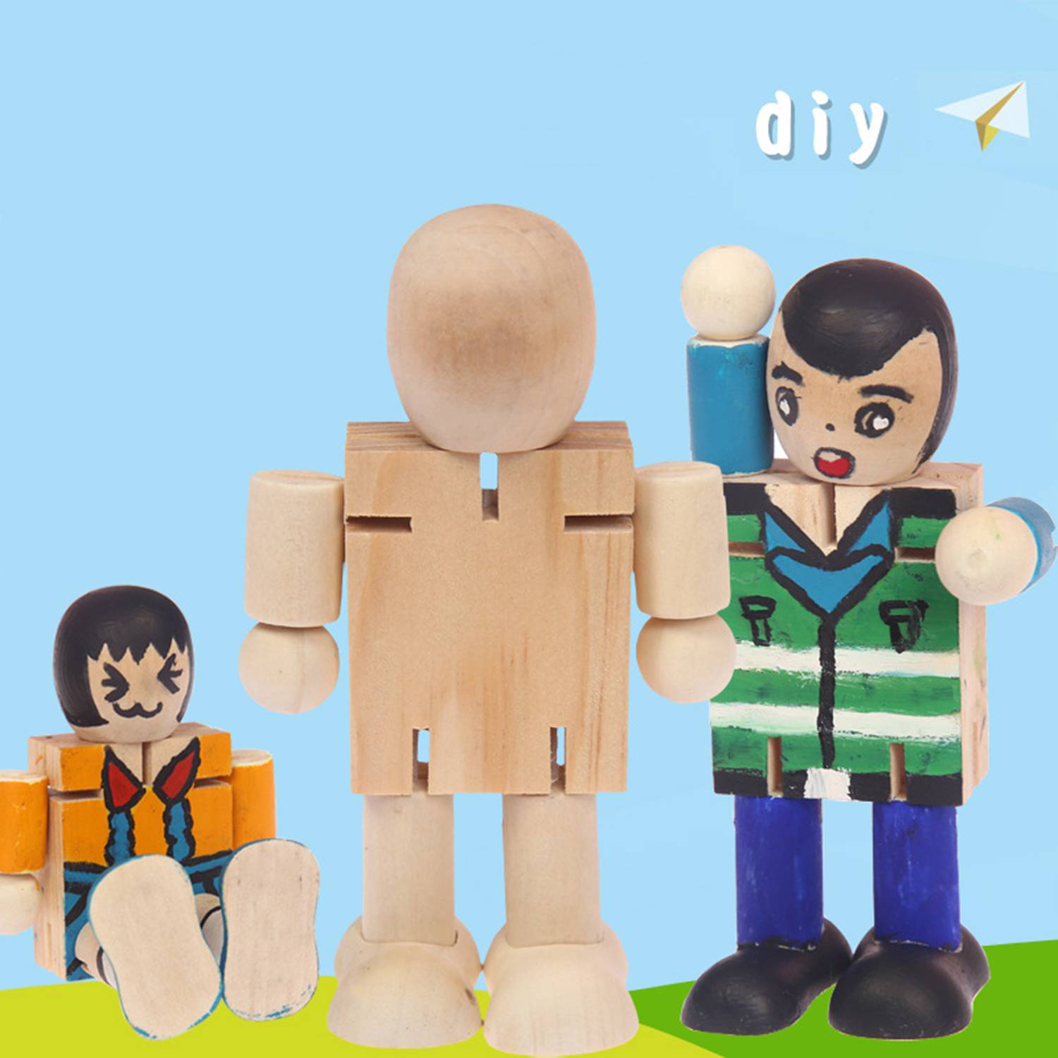 Colored Joint Puppet Toy 5