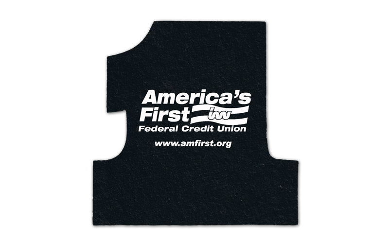 Number One Shape Recycled Rubber Jar Opener