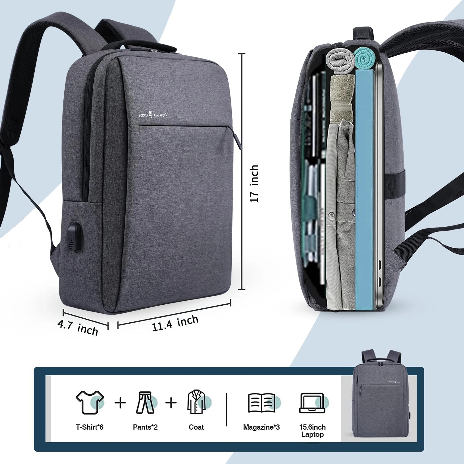 15In Business Computer Backpack 3