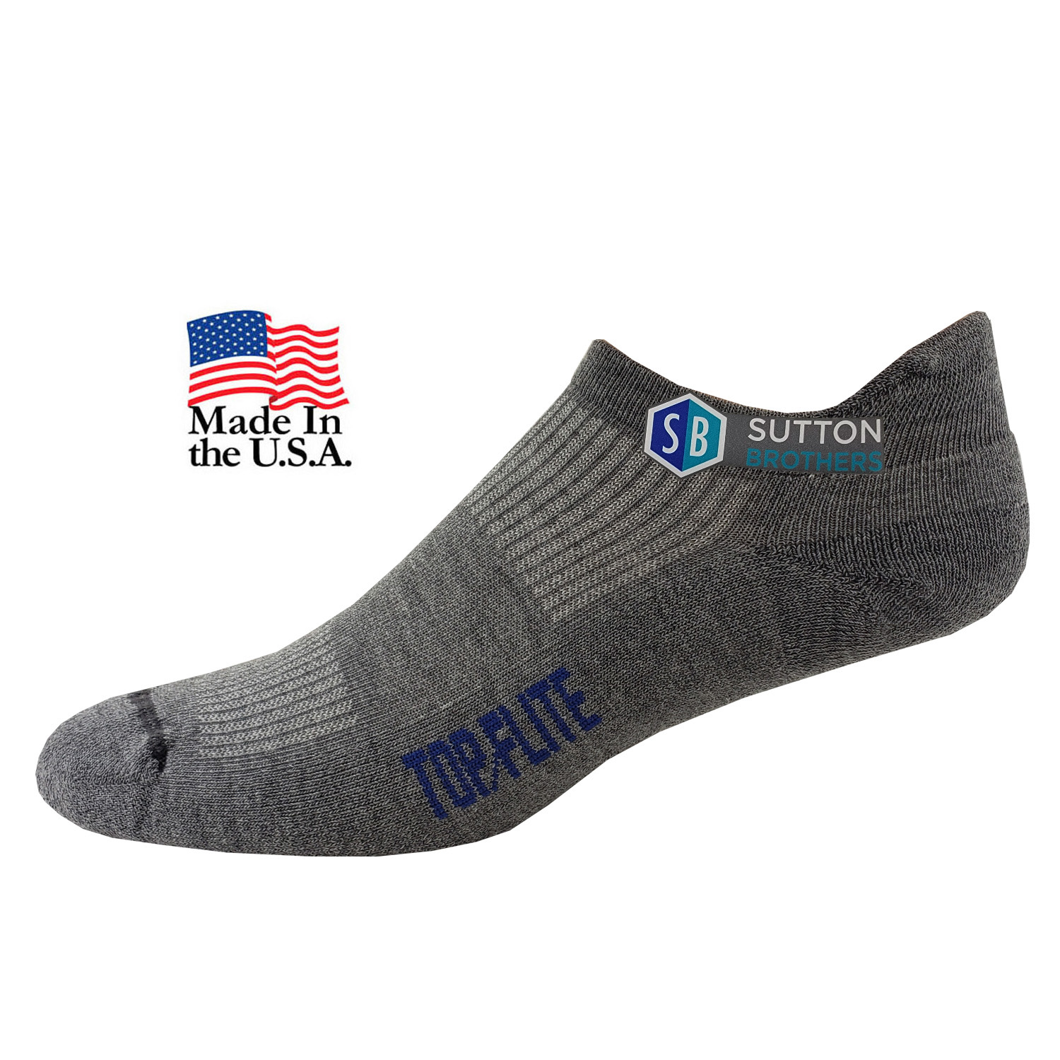 Top Flite Pull Tab Moisture Wicking Runners Socks
