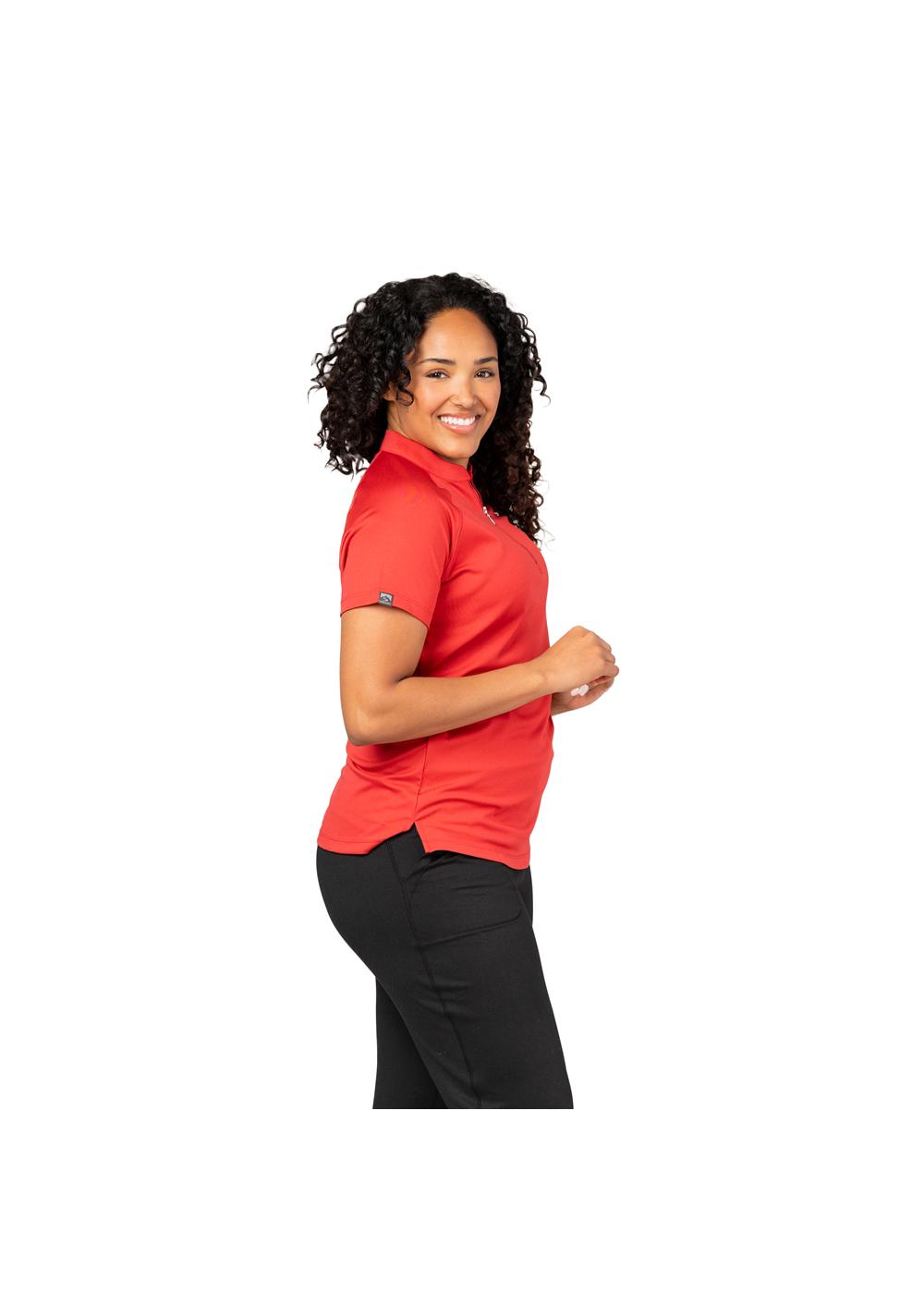 Storm Creek Women's Visionary III Solid Short Sleeve Polo 12