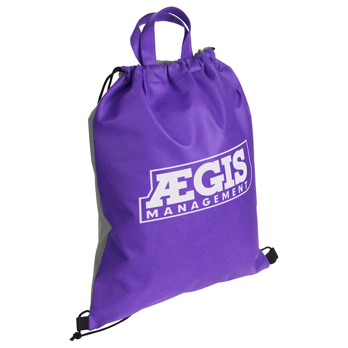 Glide Right Non-Woven Drawstring Bag 32