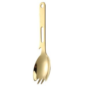 Versatile Stainless Steel 4 In 1 Spork Spoon Fork 14