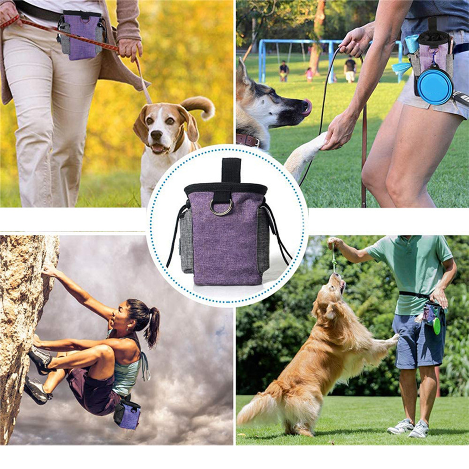 Pet Dog Training Treats Pouch 4