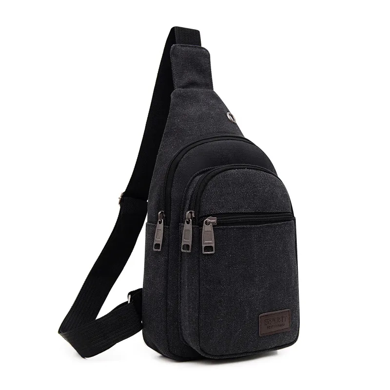 Canvas Men's Chest Bag 2