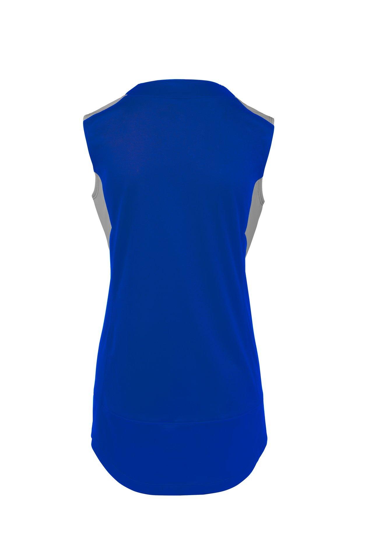 Youth AEROLITE 2-Button Softball Jersey Sleeveless 4