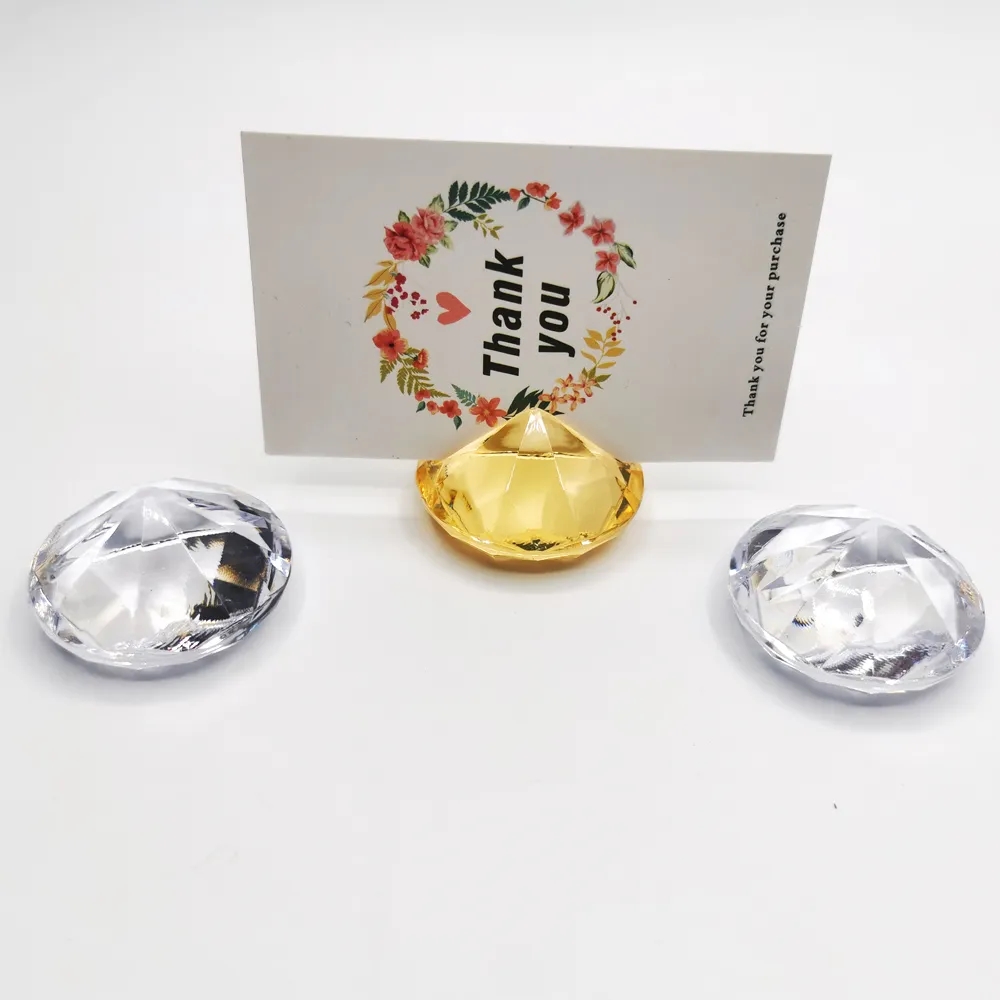 Luxury Diamond Place Card Holder 3