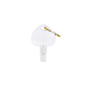 30ml Heart Spray Dispenser Bottle With Carabiner 9