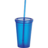 Iceberg 16oz Double-Wall Tumbler w/Straw 23