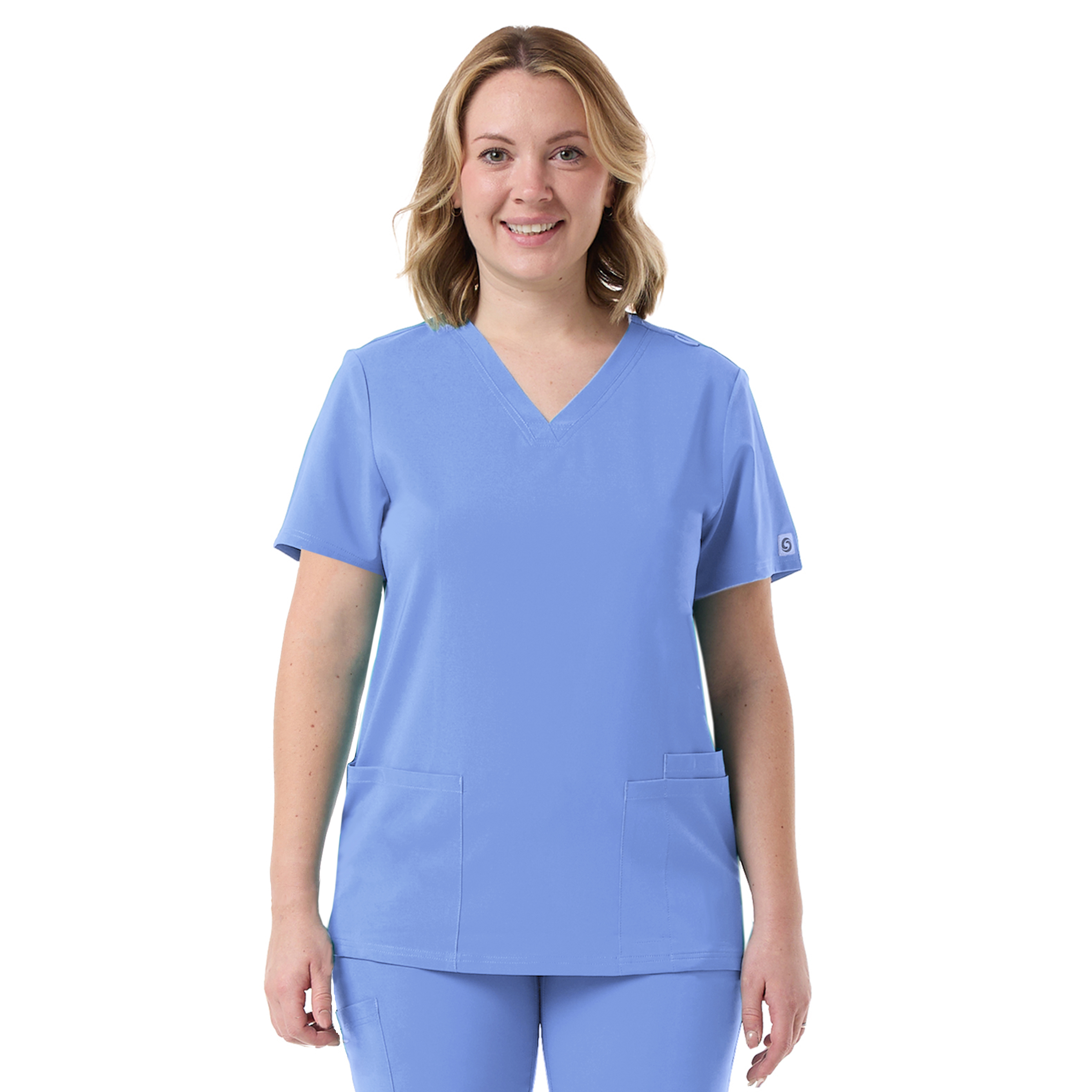 Women's UltraStretch Multi-Pocket Scrub Top 9