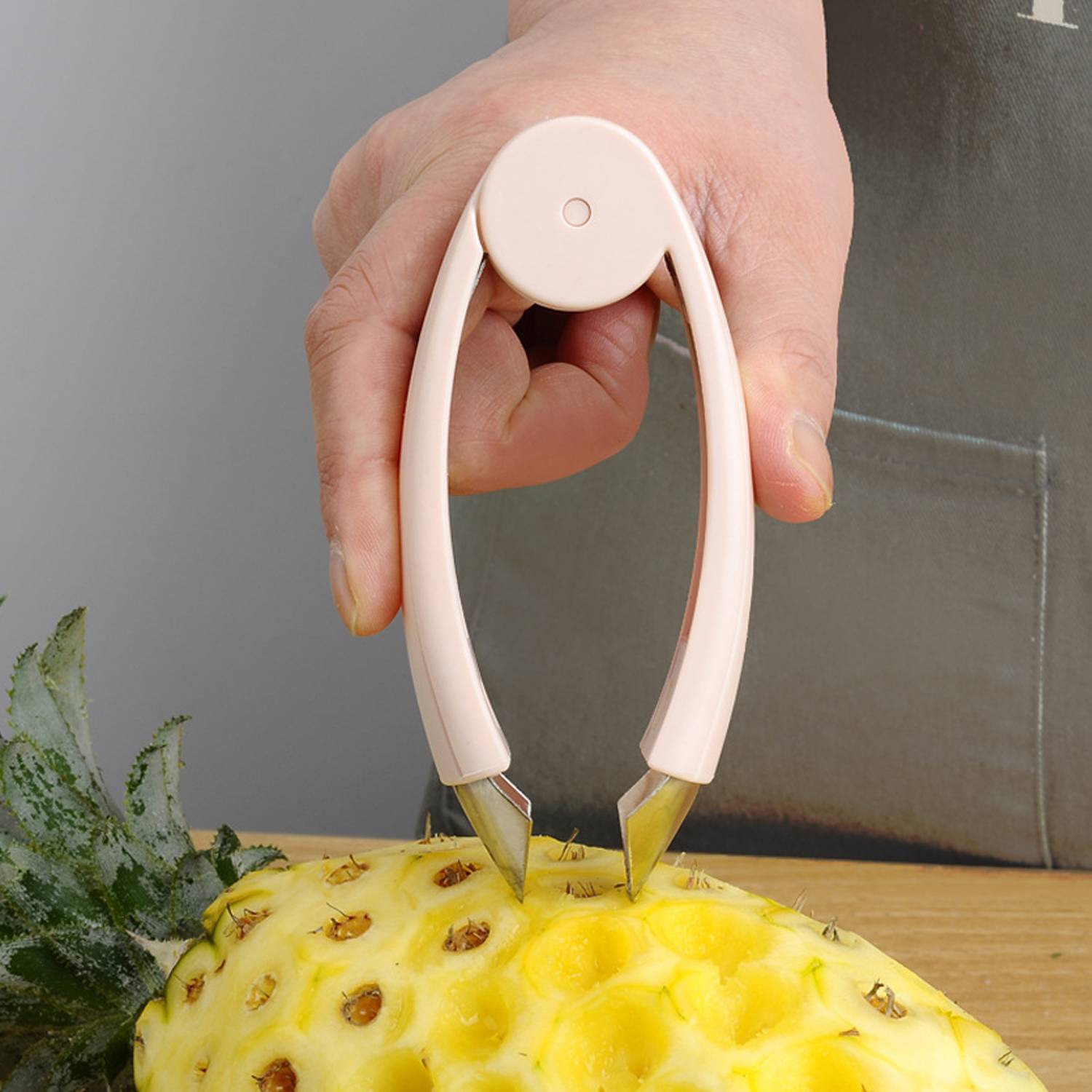 Stainless Steel Sturdy Fruit Stem Remover Clip Kitchen Tool 5
