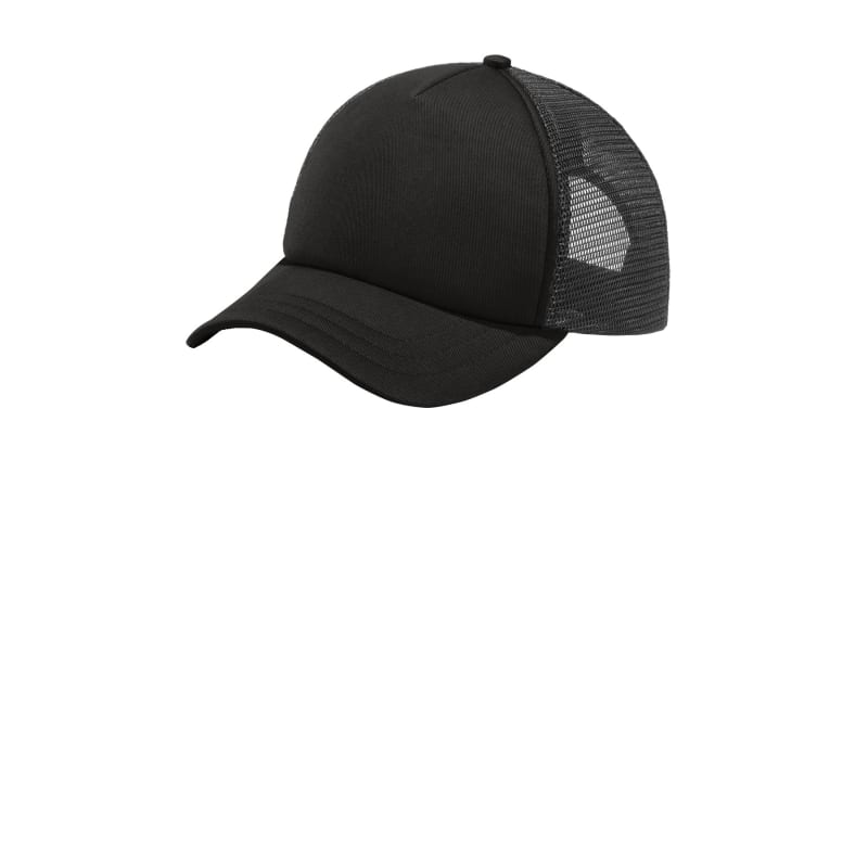 Port Authority 5-Panel Twill Foam Trucker Cap. 4