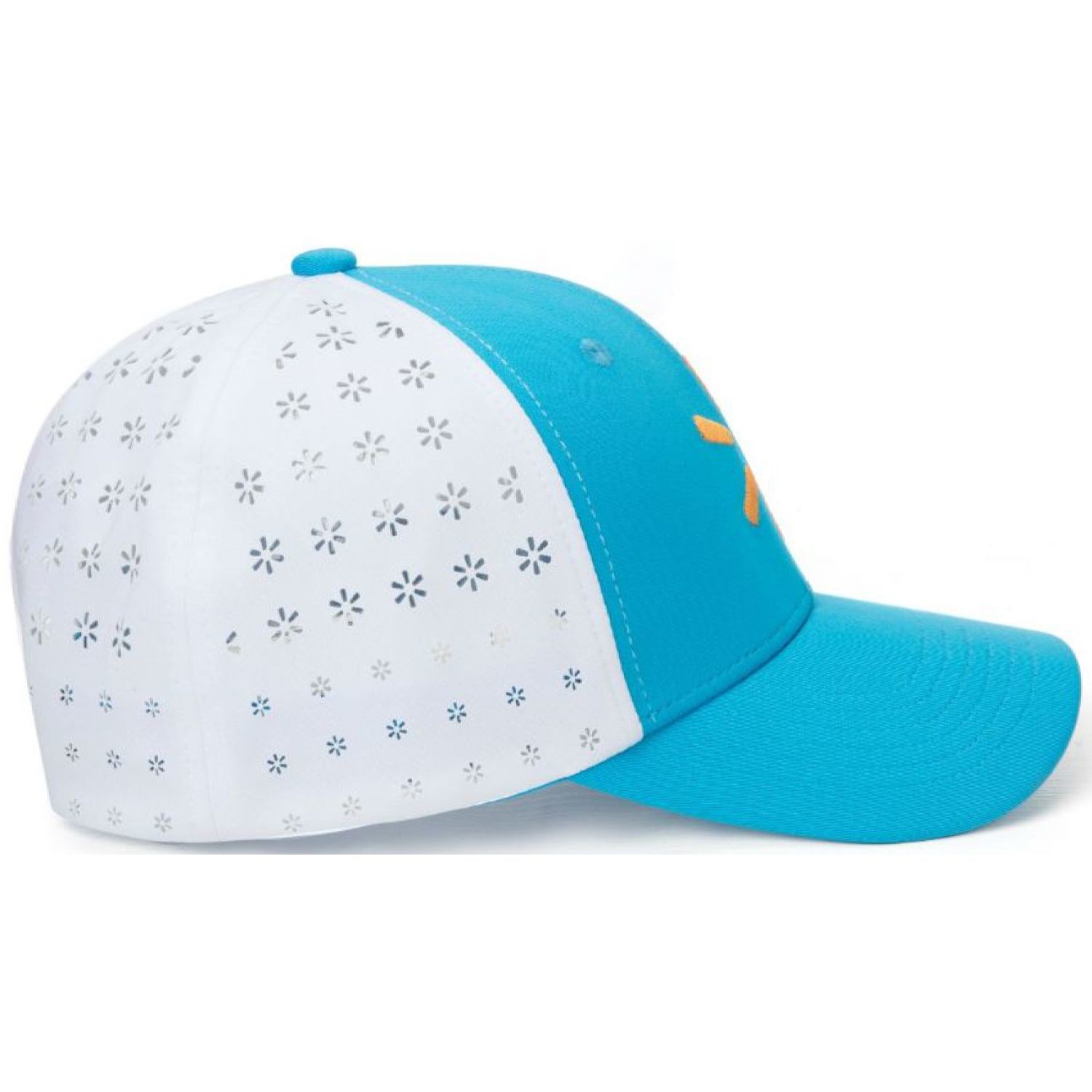 Premium 6-Panel Structured halfmoon buckram Breathable Back Panel Cap 2