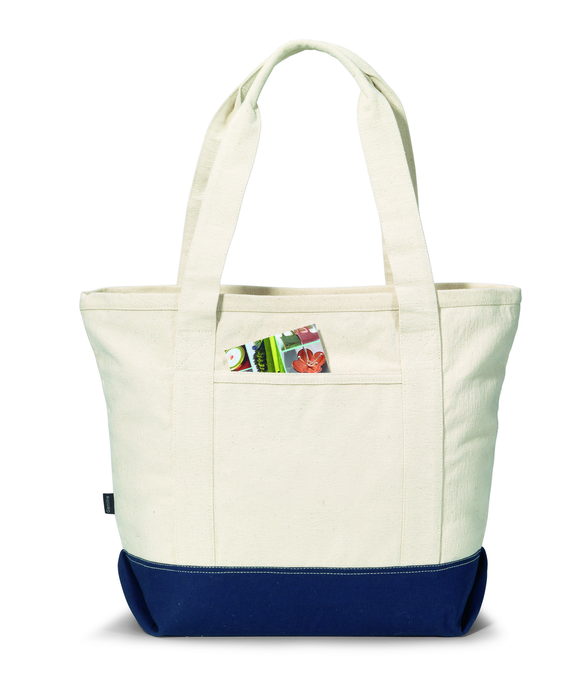 Newport Cotton Zippered Tote 6