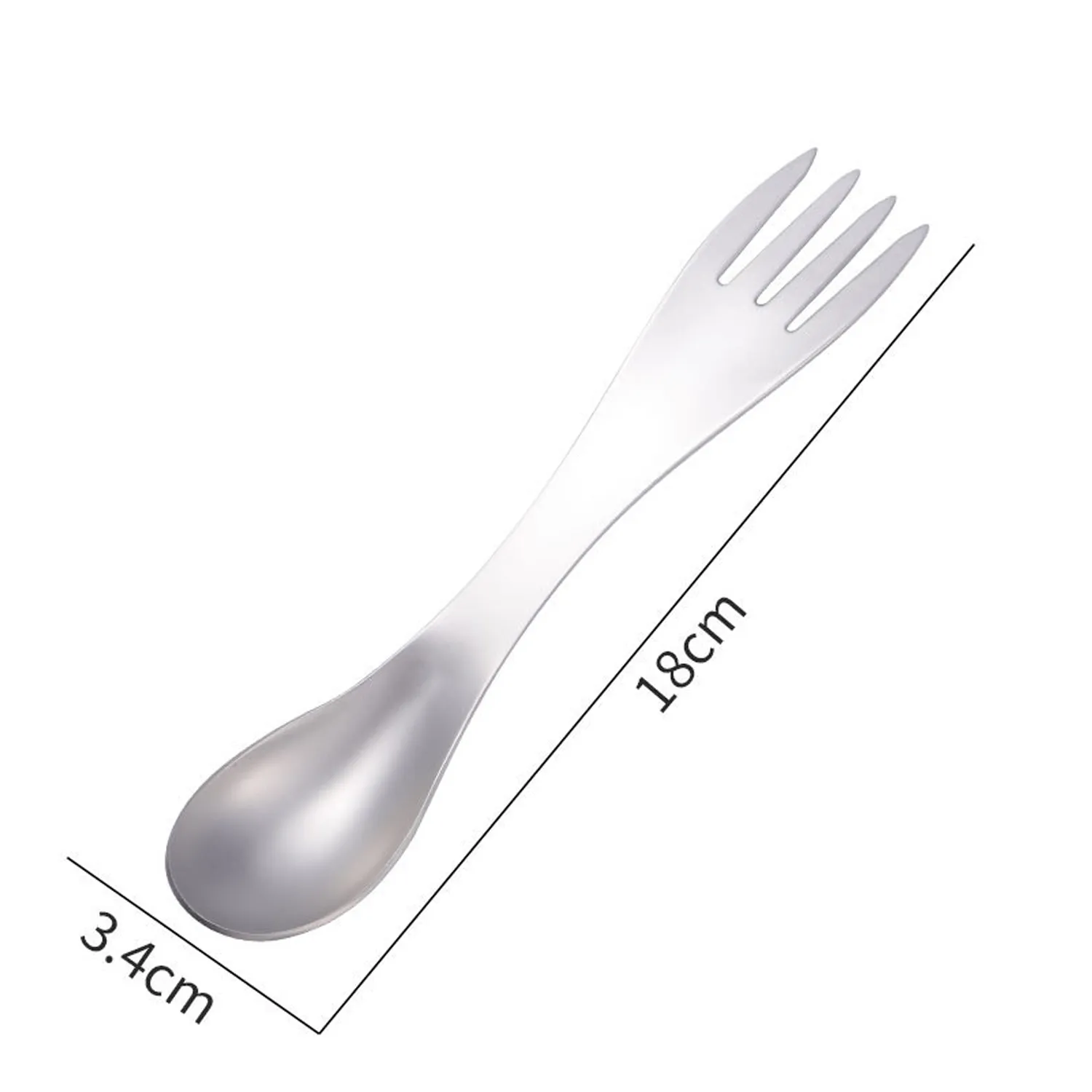 Spork 2" 1 Fork Spoon Combo 2